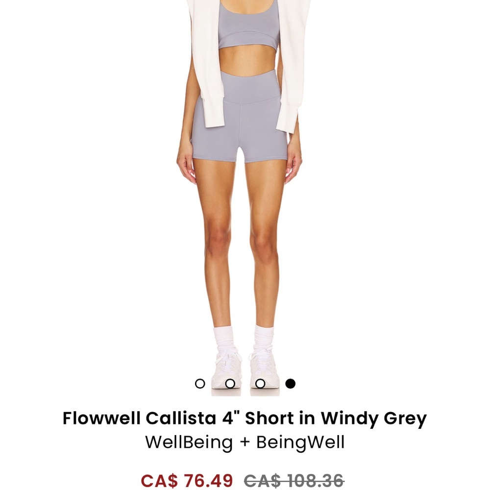 Revolve x well being + being well Grey workout set